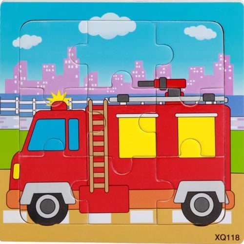 بازل Puzzle خشبي لتعليم الترتيب - 4 مجموعات للاطفا...