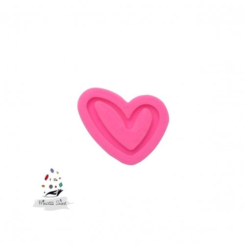 119 - قالب سيلكون شكل قلب