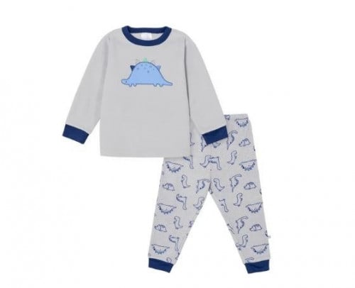 بجامه شتوية Dinosaur قطن عضوي ماركة Just Born