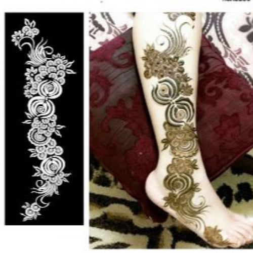 استكر حناء للرجلينz