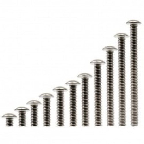 مسامير - براغي التثبيت سميكة 8-32 بطول 1,75 بوصة (...