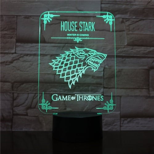 اضاءة 7 الوان مسلسل قيم او ثرونز Game of thrones