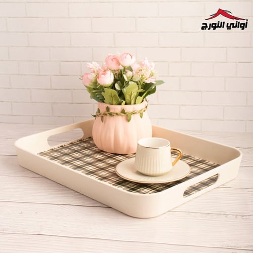 صينية للتقديم شكل كاروهات