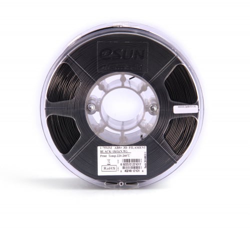 eSUN ABS+ (Black) 3D Filament 1.75Ø, 1kg