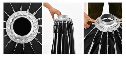 ديب اوكتا جنبي مقاس 120cm قابل للطي مع قريد شبكي