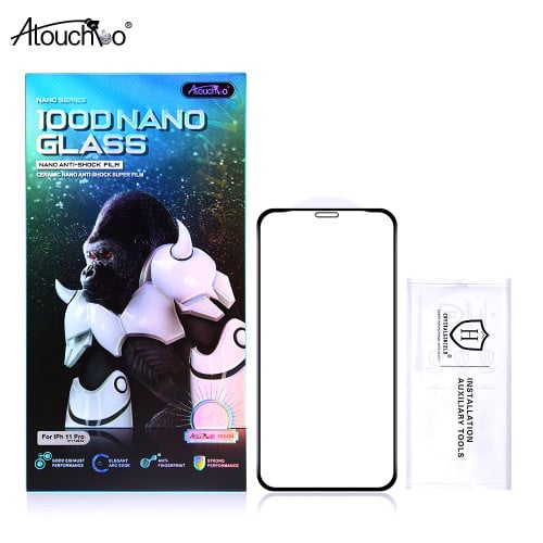 شاشة حماية جوال أيفون IPHON نوع نانو زجاج NANO GLA...