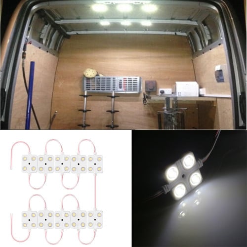 اضاءة ليد للسيارة والكرنفالات المغلقة 10LED -بقوة...