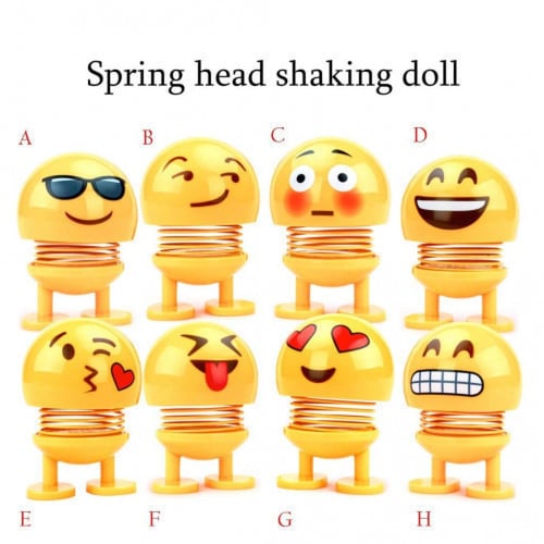 سمايل مضحك للمكتب و تابلو السيارة متعدد الاشكال