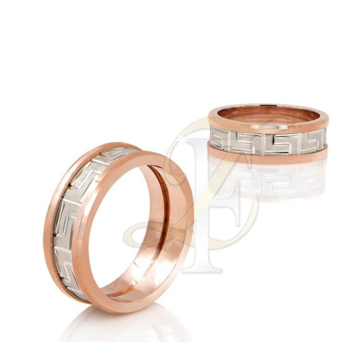 دبلة (فضة مع نحاس) فضة عيار 925