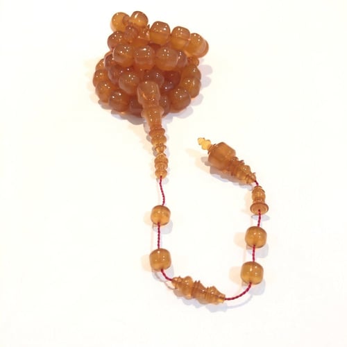 فاتوران مع تمليكة عدد الخرز 47 مقاس الخرز 12 / 12...