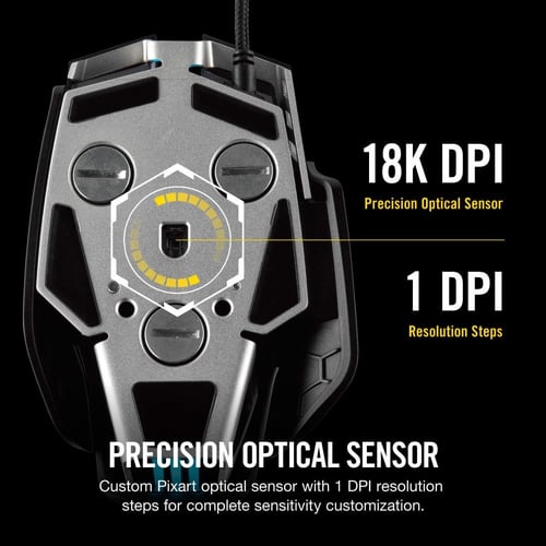 ماوس كروسير M65 RGB ELITE - أداء احترافي ودقة 18,0...