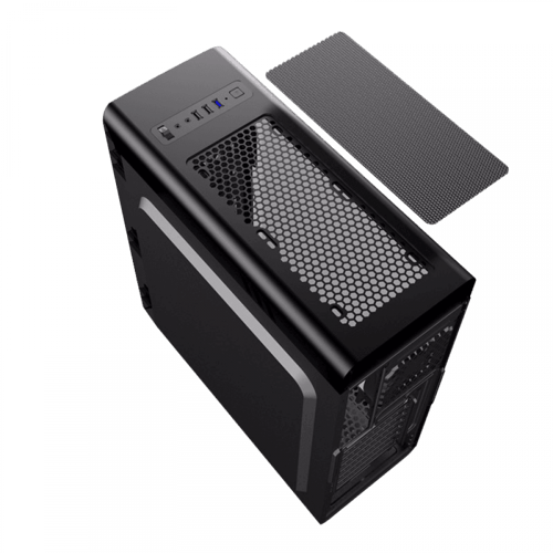 GAMEMAX MID TOWER CASE MOONLIGHT B BLUE