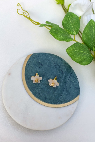 اقراط سيشل - وردة