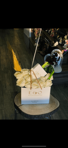 تتسيق ورد طبيعي