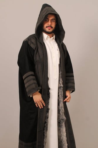 كشميري فرو ارنب طبيعي