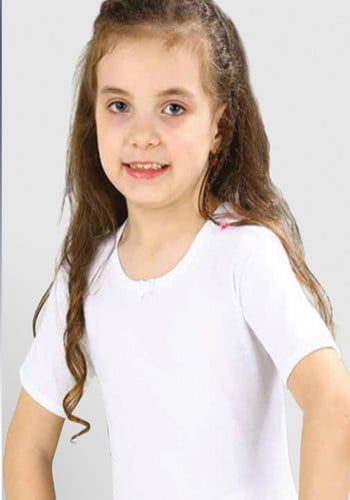 طقم داخلي نص كم بناتي قطعتين