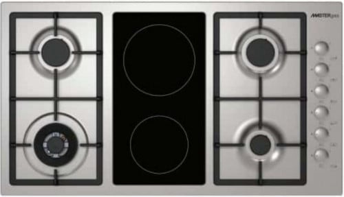 سطح 4غاز و2 سرميك ماستر جاز ايطالي موديل ( H92GVCX...