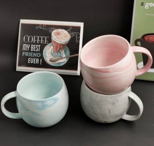 كوب رخامي دائري