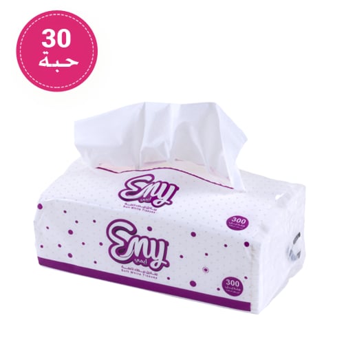 مناديل ايمي 30 حبة *300 منديل مفرد