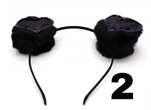 اطواق قلب قطن جديد للاطفال