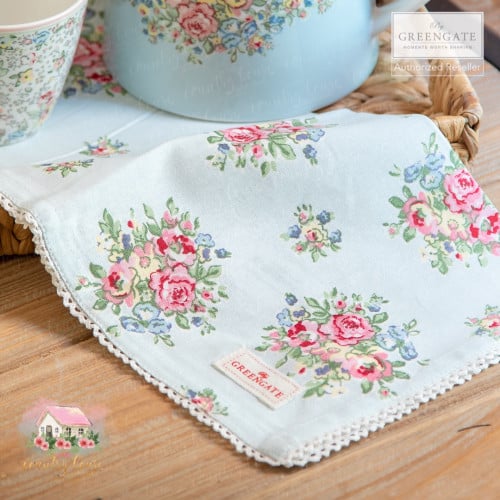 0049 مفرش من جرين جيت أزرق Franka