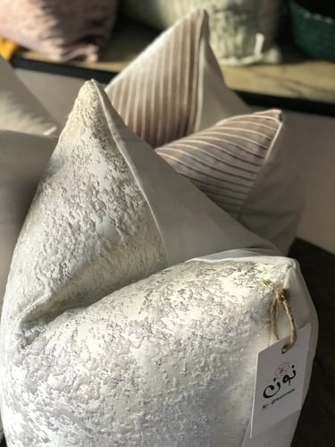 غطاء وسادة اللؤلؤ