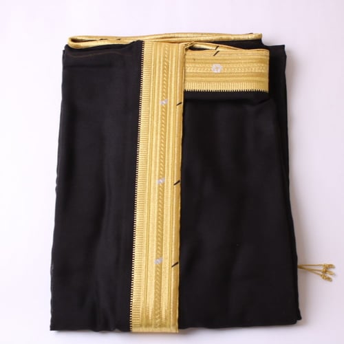 مشلح ملكي اسود ذهبي