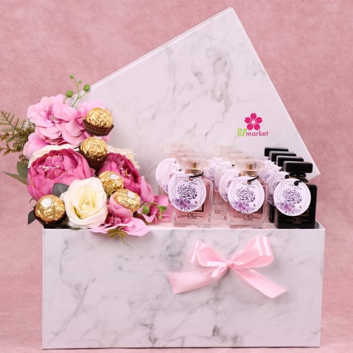 12 عطر مني 25 مل مع الثيم والبوكس