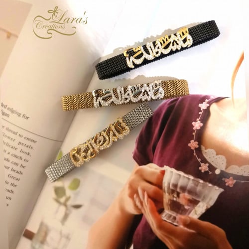 Pure silver /silver gold plated stainless steel ha...