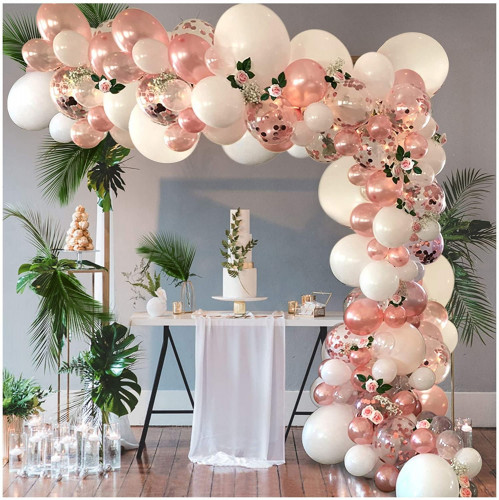 Rose Gold Garland | قوس الروز قولد
