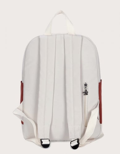 شنطه ابيض ومرجاني