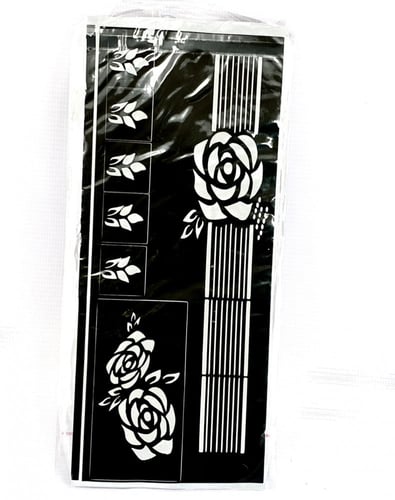 نقشة حناء، مُلصق عالي الجودة.