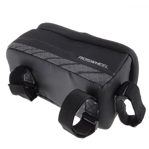 شنطة دراجة هوائية مقاومة للماء مع حافظة جوال لمقود...