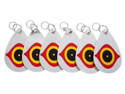 أشكال عيون طاردة للطيور والحمام 6 حبات