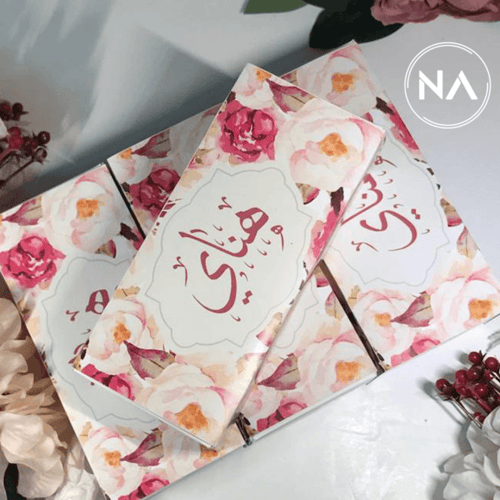 بوكس عطر ميني بثيم روز وبيونيا