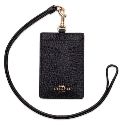 حامل بطاقة العمل ( اي دي هولدر كوتش) اسود