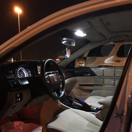 لمبات ليد داخلية ابيض كورولا 2014 إلى 2019