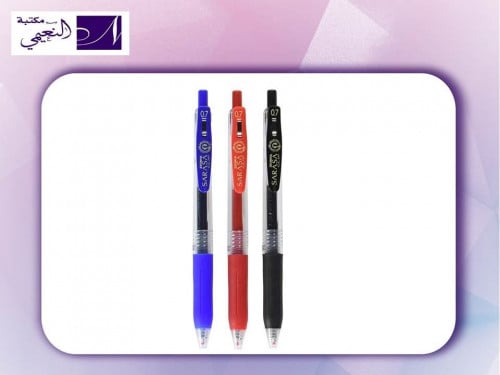 قلم حبر جل ساراسا كليب صناعة يابانية مقاس 0.5 - 0....