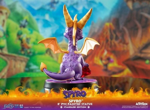 F4F Spyro The Dragon 8 inch PVC Statue STANDARD ED...