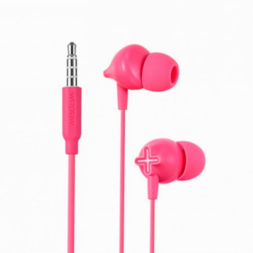 سماعة أذن رياضية (ستيريو) سلكية وردي لجميع الأجهزة...