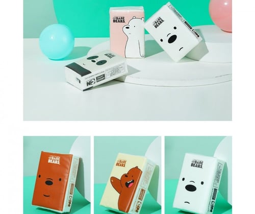 مناديل بسيطة من سلسة الدببة الثلاثة - 18 حبة * 8 م...