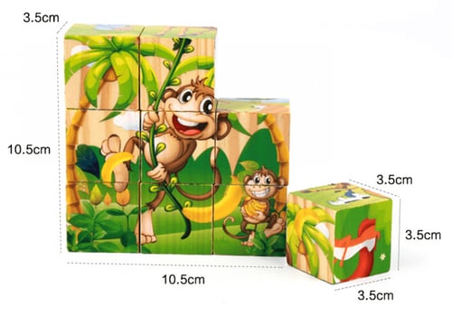 بازل الحيوانات 3D