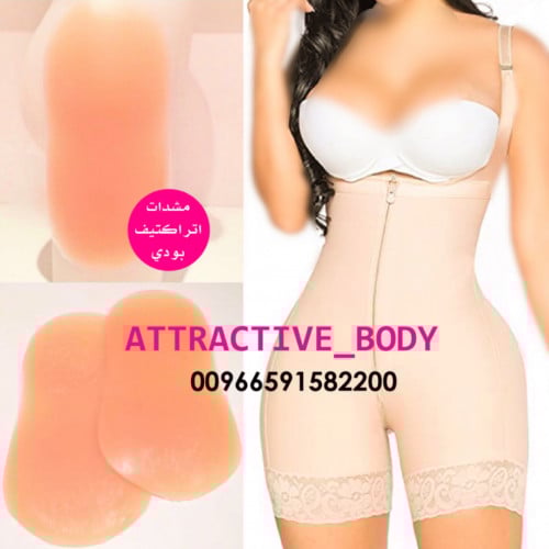 مشد نحت الجسم سيور رفيع مستوي مع سيليكون للفخذ