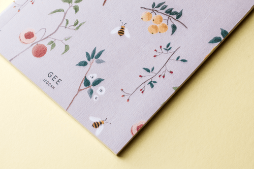 Flowers & Bees Notebook | دفتر النحل والورود