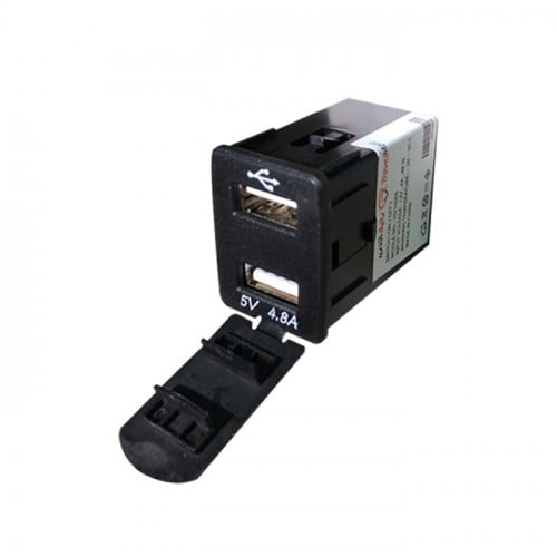 منفذين طبلون USB مع مقياس فولت نيسان جديد 4.8 أمبي...