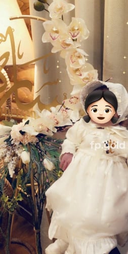 بروش صدف تاج مطلي ذهب متوفر 3 مقاسات