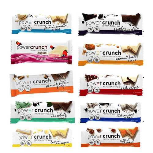 ويفر بروتين power crunch