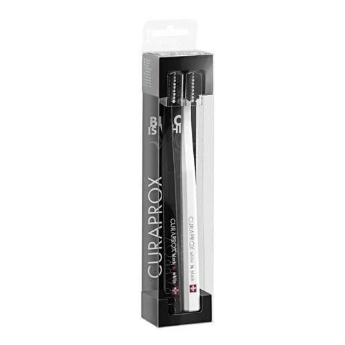 كيورابروكس وايت اذ بلاك 2 فرشاه - curaprox white i...