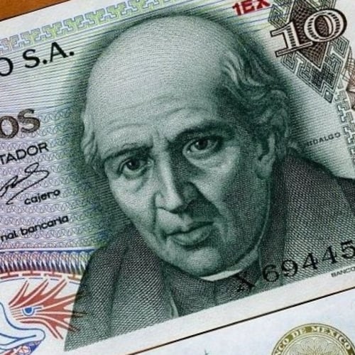 المكسيك فئة 10 بيزو أنسر