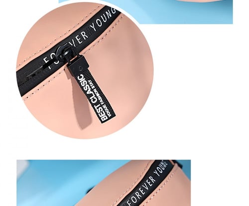 حقيبة خصر - وردي